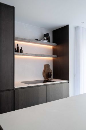 Project in samenwerking met Atelier Plus, VIB Interieur & Bouw, Benedetti Interieur & DILS | Fire • Stone • Wood