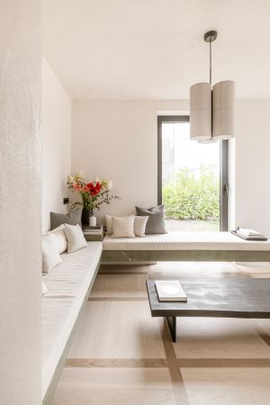 Project VA Westerlo. praktijk van Dr. Hanna Aerts in samenwerking met SD Schrijnwerkerij, Devos Interieur en DILS | Fire • Stone • Wood. Fotografie door Aperture 8.6