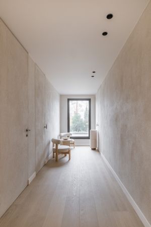 Project VA Westerlo. praktijk van Dr. Hanna Aerts in samenwerking met SD Schrijnwerkerij, Devos Interieur en DILS | Fire • Stone • Wood. Fotografie door Aperture 8.6